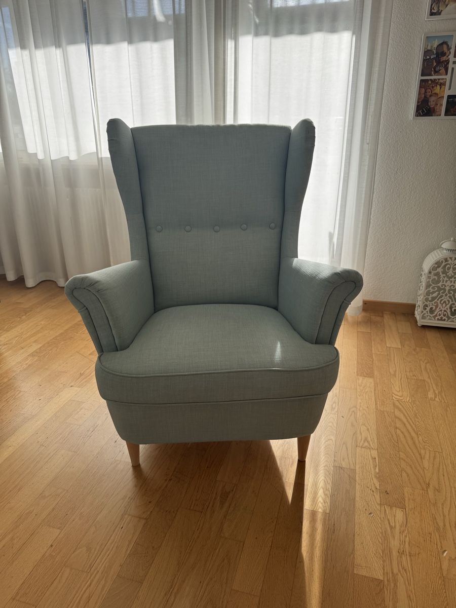 Ikea Sessel: Ohrensessel IKEA Türkis – Gebraucht aus Basel von jul_8kpx