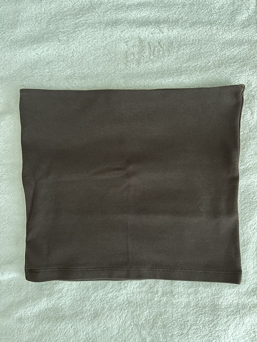 Top: Braunes Tube Top – Usato da Niederönz venduto da e_9x
