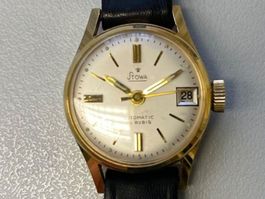 STOWA Uhr Damen ca. 70er Jahre Automatic vergoldet