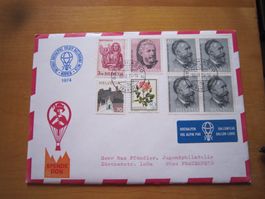 Ballonposto 1974 Stempel CHIASSO