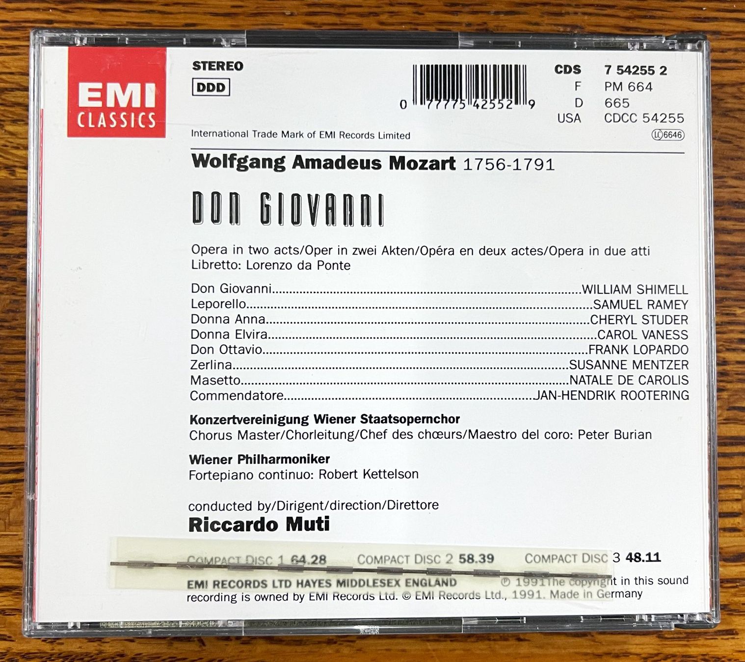 CD: W. A. MOZART: La Vie en Rose CD – Usato da Oftringen venduto da Vucki 1