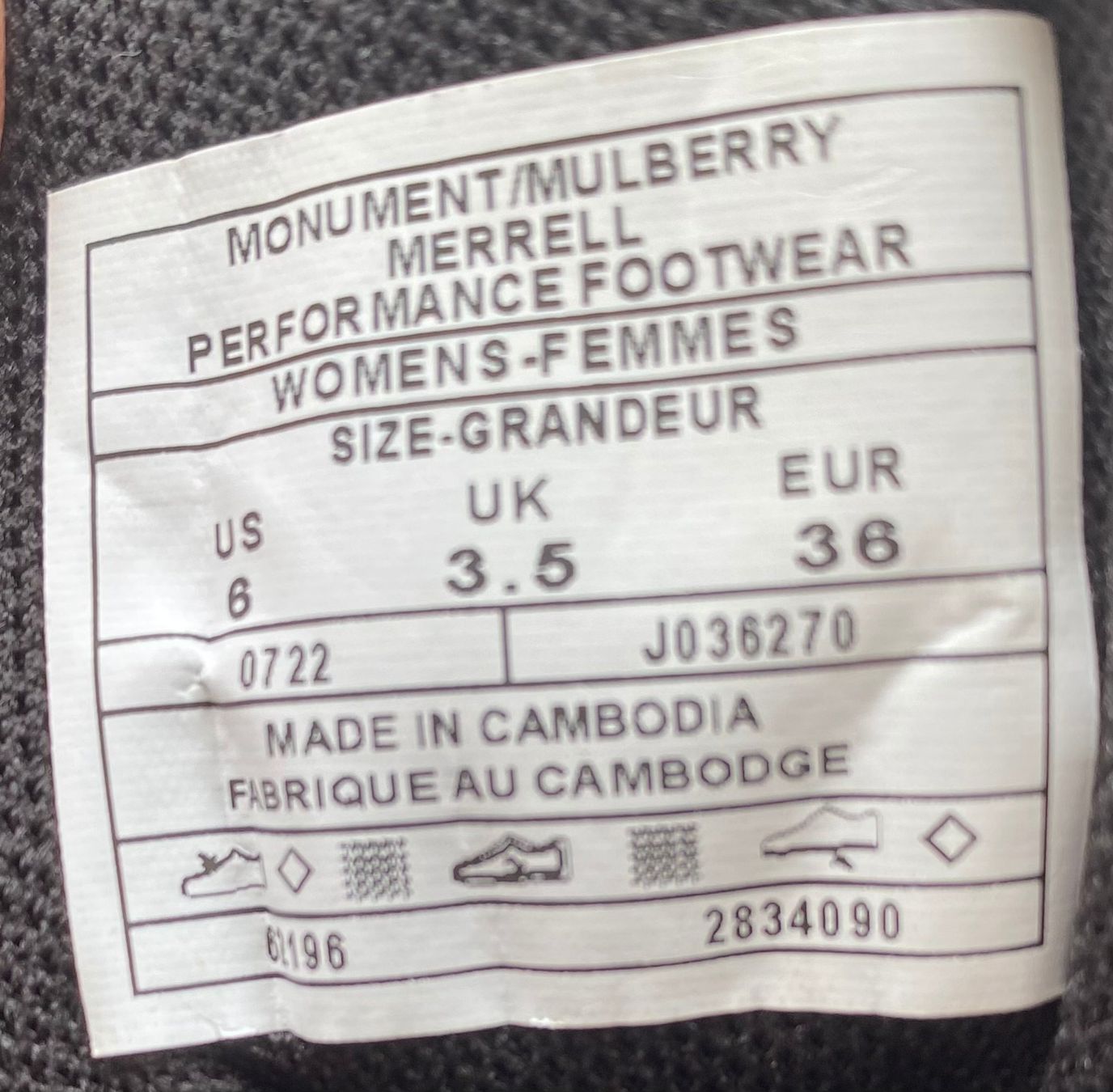 Merrell Scarpe per ragazze: Chaussures /Trekkingschuhe Merrell GORETEX t. 36     NEU! – Nuovo e nell'imballaggio originale da Peseux venduto da Gilloss 6