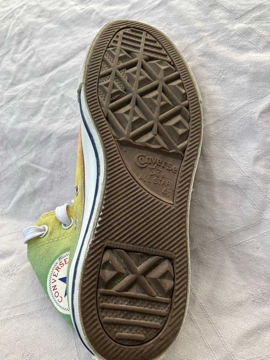 Herrenschuhe: Converse-Style Chucks Bob Marley    37 – Gebraucht aus Schaffhausen von Beatstaeks 6