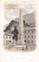 GRUSS aus BELLINZONA - alte Ansichtskarte 1903