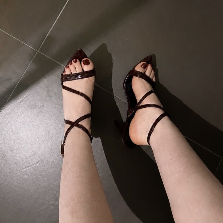 Scarpe da donna: Riemensandaletten dark cherry 🍒 – Usato da Altendorf venduto da Kat_pd2j 3