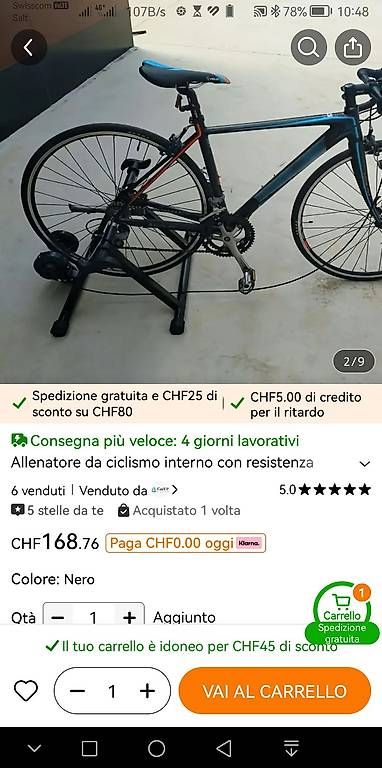 Velos: Rullo per bici – Neu und originalverpackt aus Certara von chi_hvy8 1