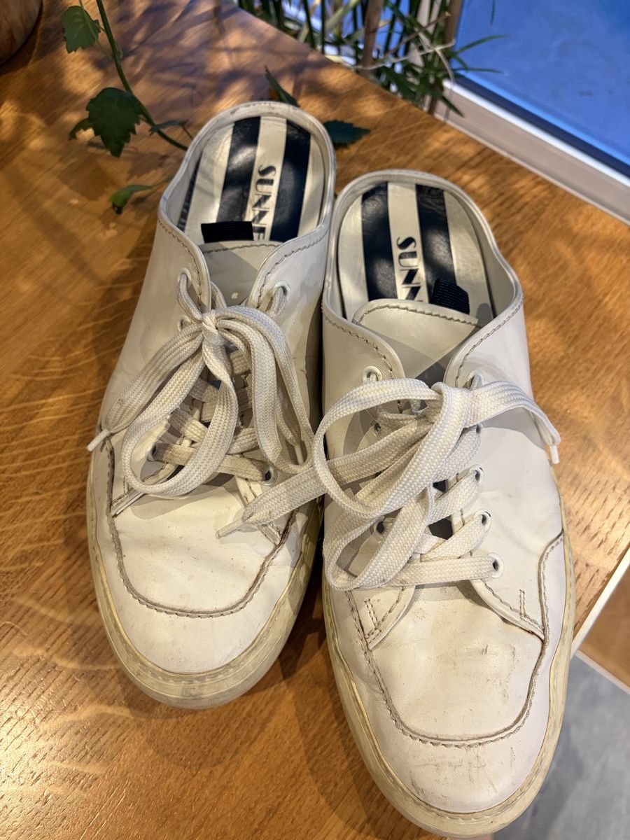 Scarpe da uomo: Mules Sunnei T.44 en cuir – Usato da Martigny venduto da JulienJack