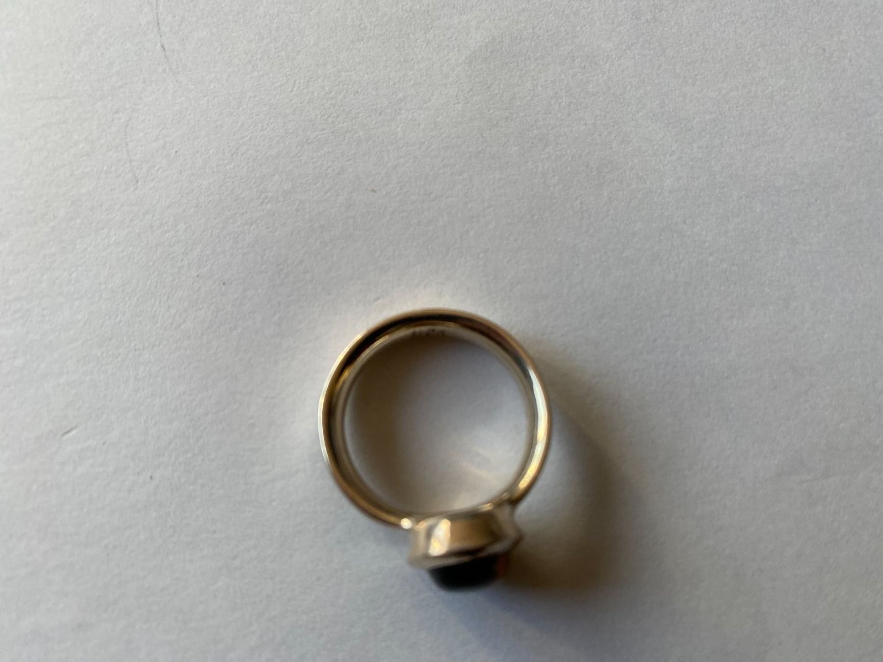 Ringe: Ring, Silber/Tigerauge, Durchm.55mm (31) – Neu (gemäss Beschreibung) aus Muri b. Bern von Silberqualle 1