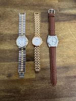 LoT  3 x Uhren , Richelieu Quartz, Timing Quartz, PCA Quartz