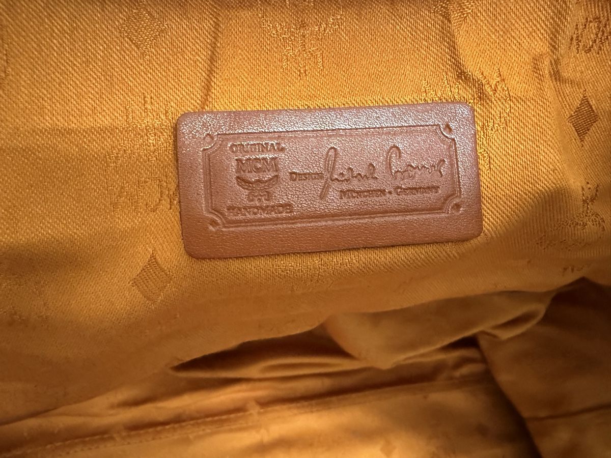 Mcm Borse: MCM Reisetasche monogram braun Leder – Usato da Zürich venduto da daki81 6