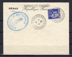 R2136  / Lettre du SENAT République Française obl.1939