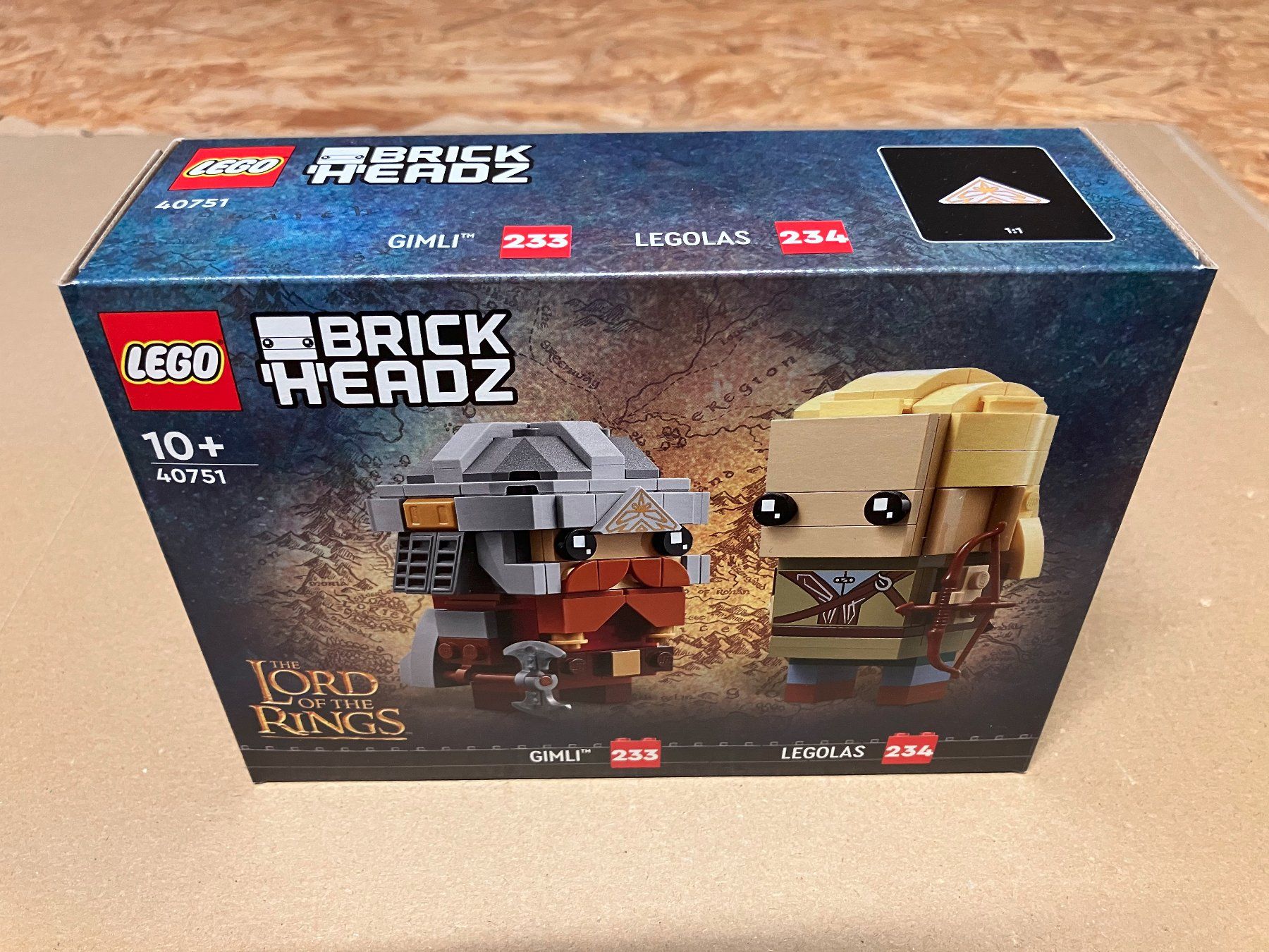 LEGO BrickHeadz 40751 Legolas und Gimli NEU (Neu und originalverpackt ...