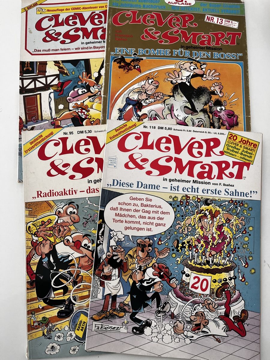 Fumetti: Clever & Smart 4 Kult Comics – Usato da Recherswil venduto da Solheure66