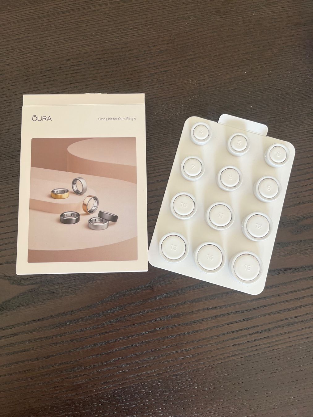 Oura Anelli: Oura Sizing Kit for Oura Ring 4 – Usato da Aarau venduto da Better_Buy_From_Stef
