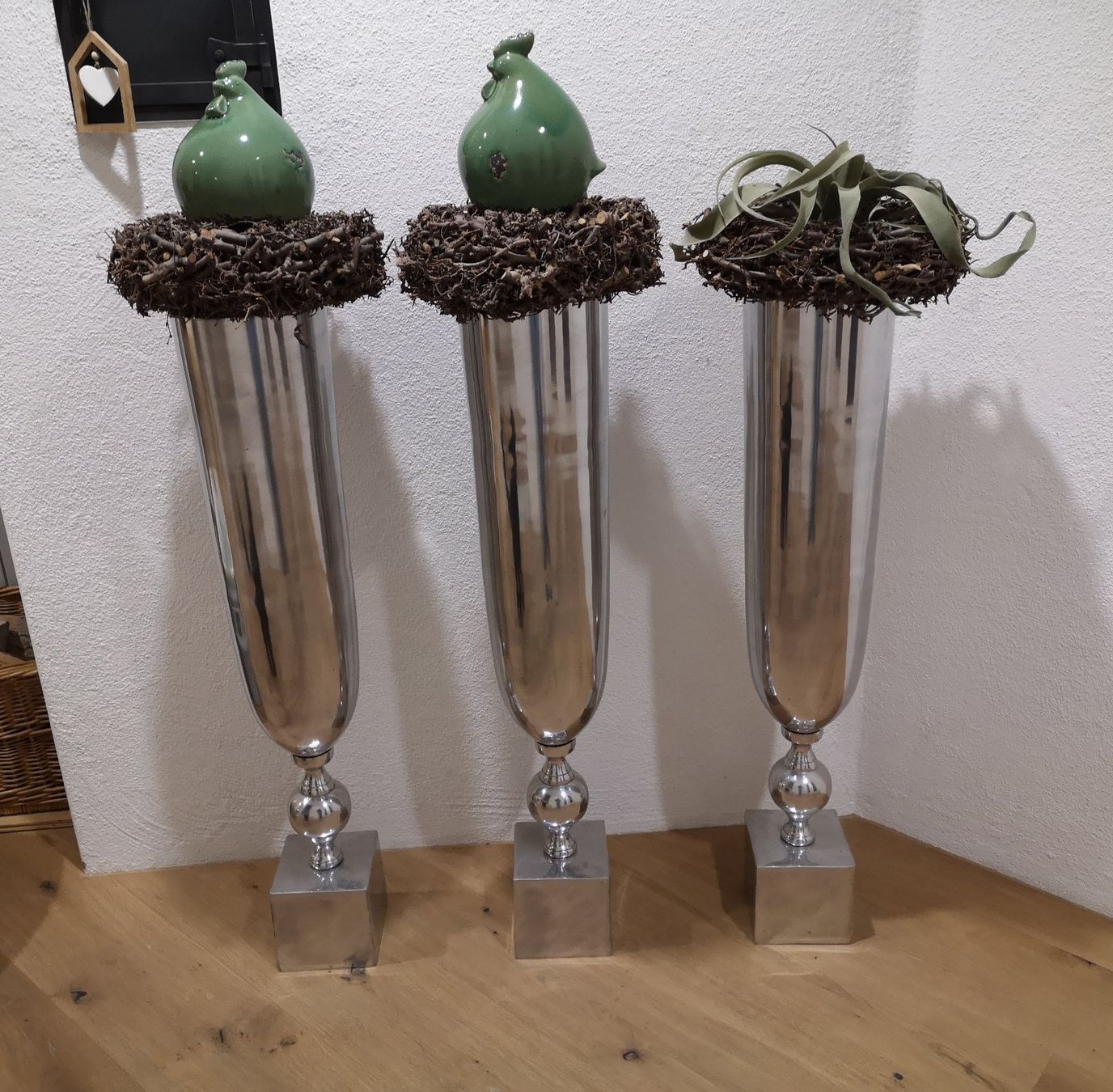 Tutte le decorazioni: Silberne Säulen zu Dekorationszwecken – Usato da Kriessern venduto da ama_mbt9