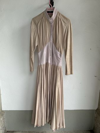 Vintage Lederkleid Espace by SAITO KONICHI TOKYO