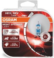 H11 Osram Laser 64211NL-HCB+150% Sicht