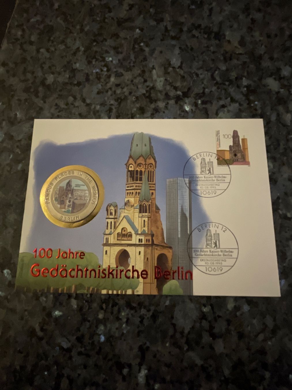 Tutti le monete: Numisbrief 100 Jahre  Gedächtniskirche Berlin – Nuovo (secondo la descrizione) da Schlossrued venduto da Julio25