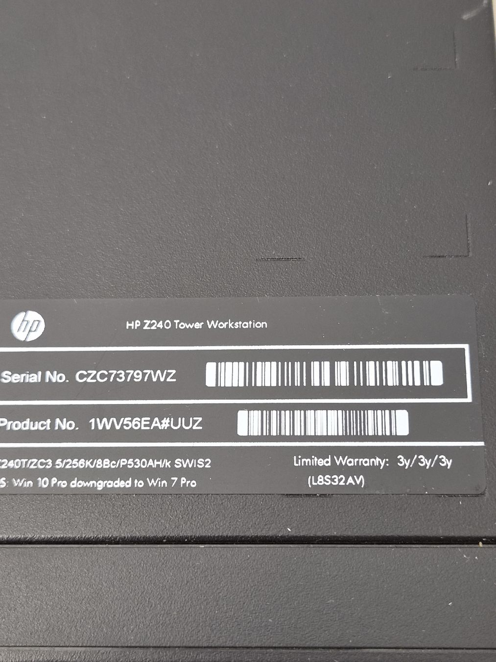 Hewlett Packard PC: HP Z240 Workstation, Intel Xeon E3-1245 V5, 8GB Ram – Usato da SCHAFFHAUSEN venduto da Atami99 7