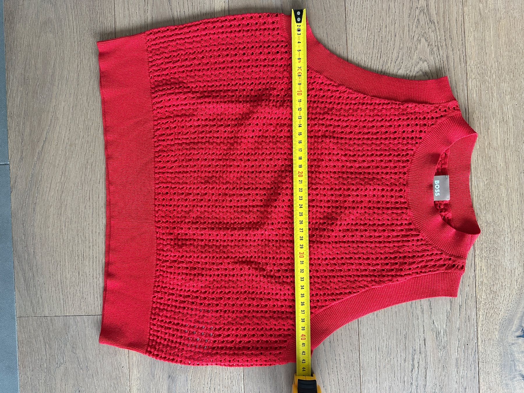 Hugo Boss Tops: Boss Top, gestrickt , rot Größe M – Neuf (Voir description) à Speicher par pat_ddn8 5