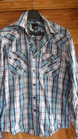 Herren Langarm Hemd JACK&JONES Gr M