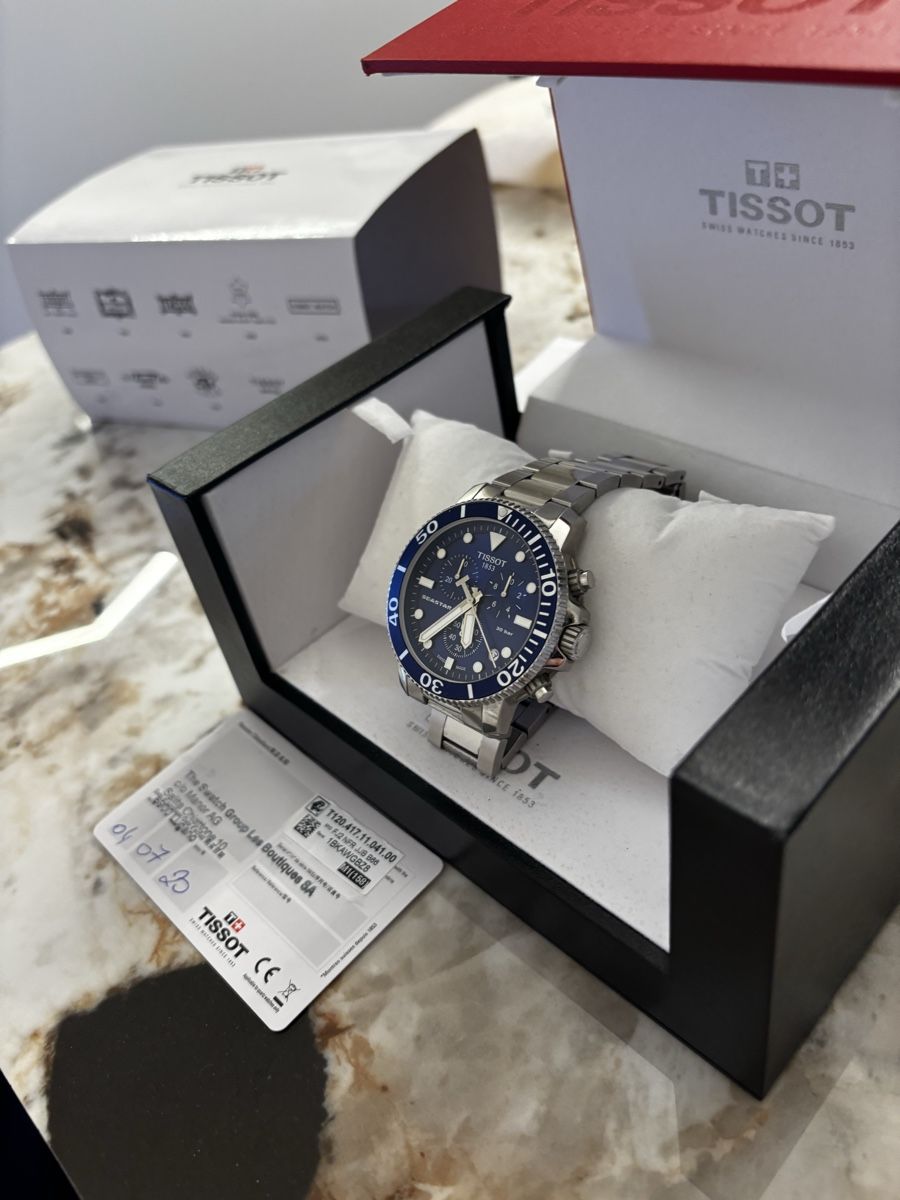 Tissot Orologi: Tissot Seastar 1000 chronograph – Usato da Pregassona venduto da Eddy_Jan