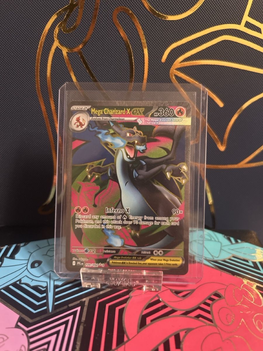 Pokémon Sammelbilder & Trading cards: Mega Charizard X ex (PFL 109) EN – Neu (gemäss Beschreibung) aus Thun von ken2009