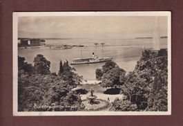 GENEVE - Jardin Anglais - Rade - Bateau CGN - 1929