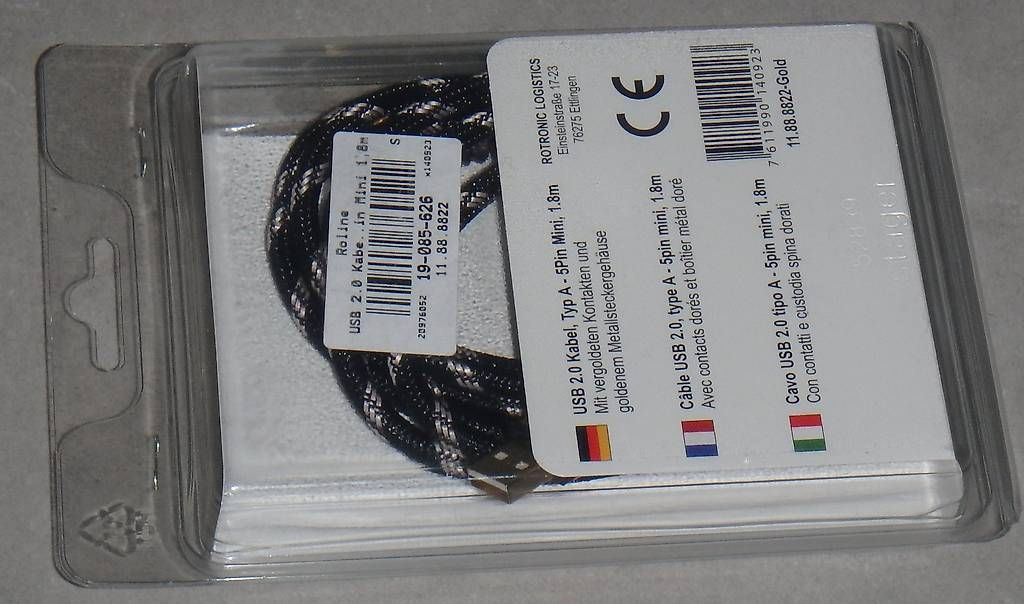 Cavi: USB zu USB mini Kabel – Nuovo e nell'imballaggio originale da Udligenswil venduto da Thisu77 1