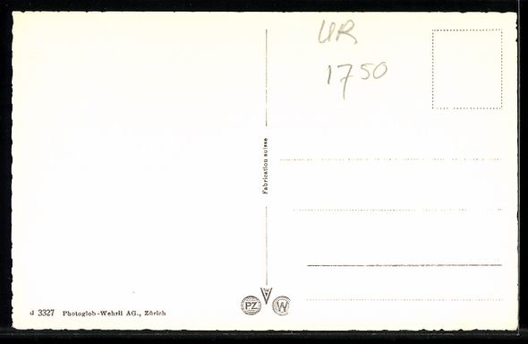 Cartoline postali: Flüelen, Totalansicht mit Ober- und Nie – Usato da Berlin venduto da bartko-reher 1