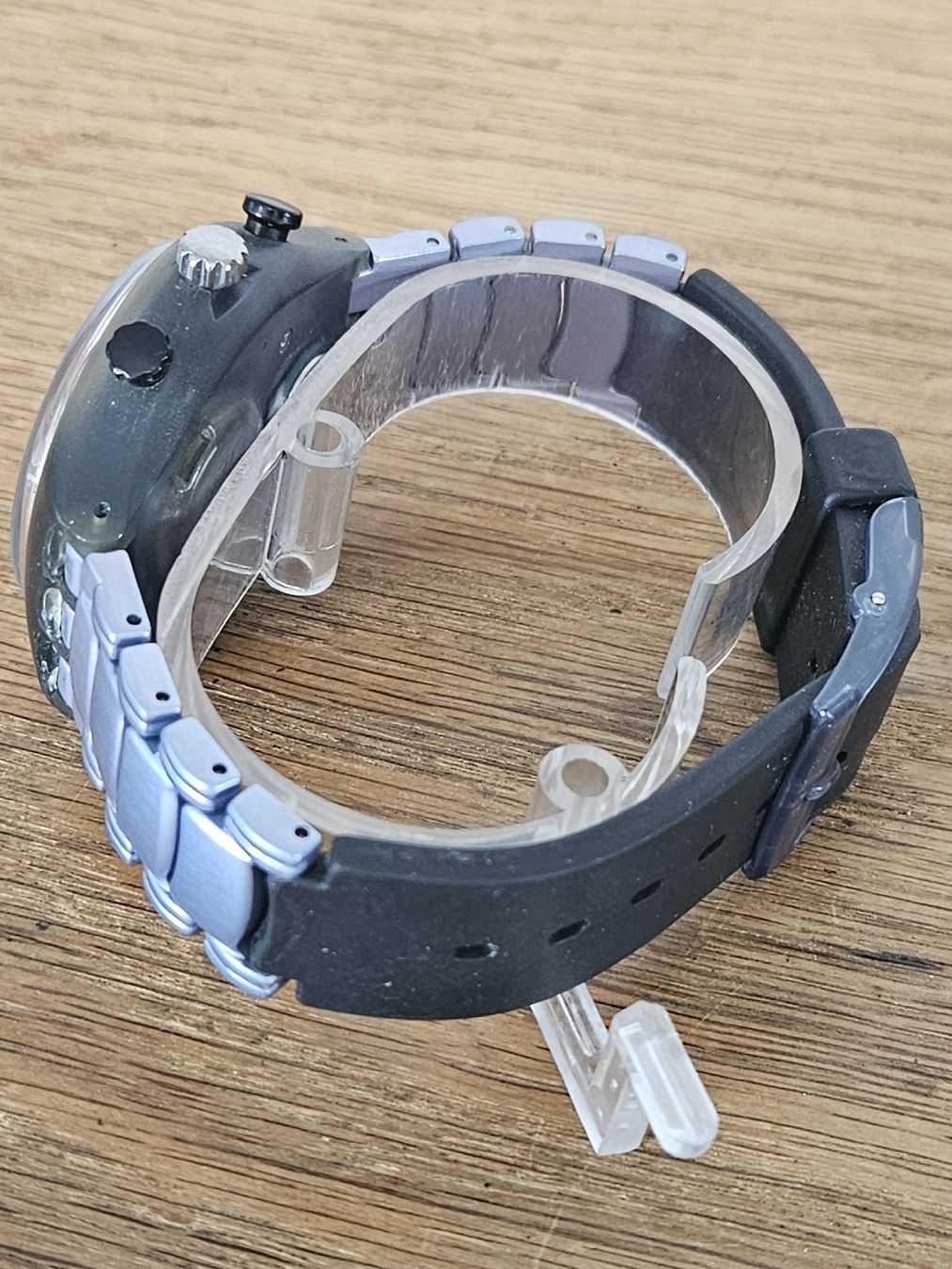Swatch Orologi: Swatch Chrono Alarm "Teamwork" Herrenuhr 39mm – Usato da Flamatt venduto da pie_f9zm 5
