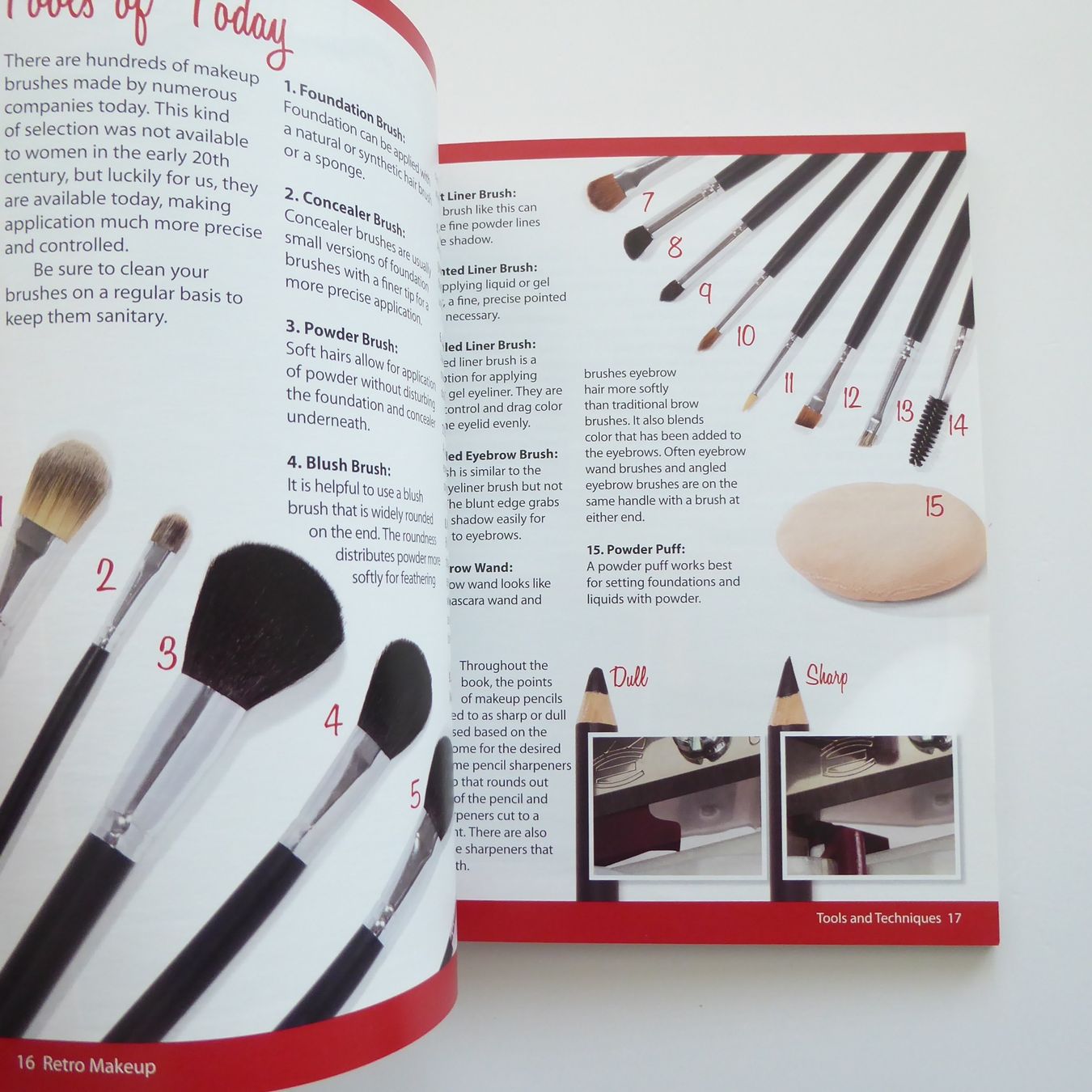 Libri: Retro Makeup - Techniques for Appling the Vintage Look – Usato da Basel venduto da Kunterbunt12 9