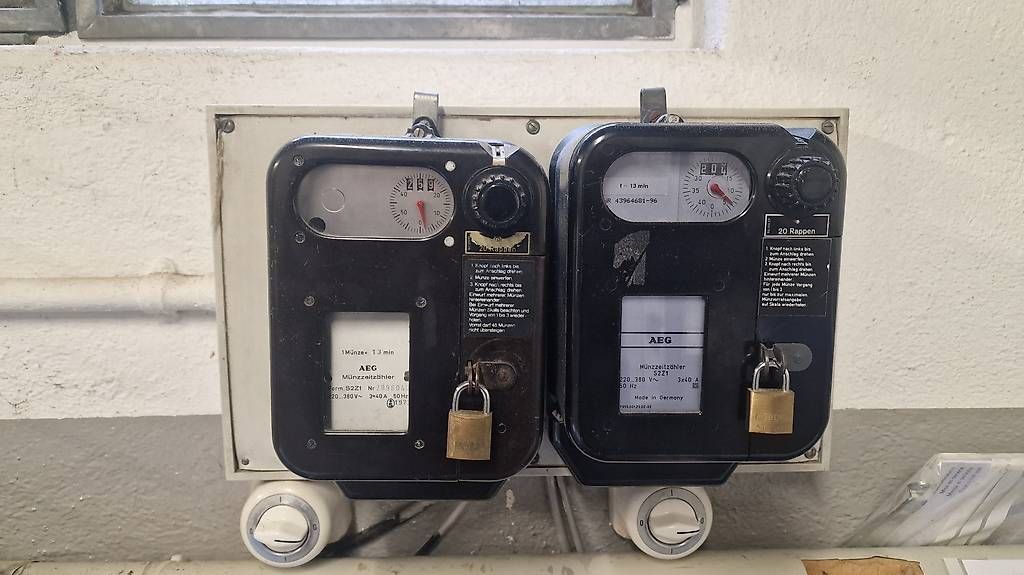 Registratore di cassa: Münzzeitzähler / Münzautomat 20 Rappen  – Usato da Villmergen venduto da kri_d5jp