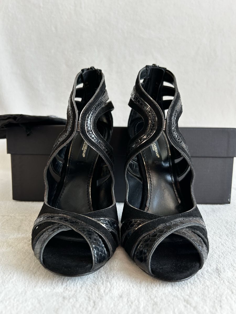 Dolce & Gabbana Damenschuhe: Dolce & Gabbana Pumps Sandal – Neu und originalverpackt aus Davos Dorf von Juszy-Shop 2