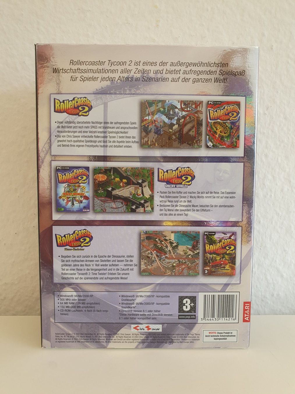 Jeux: PC Game Rollercoaster Tycoon 2 Deluxe Edition Semi Big Box – D'occasion à Greifensee par perfectioN88 3