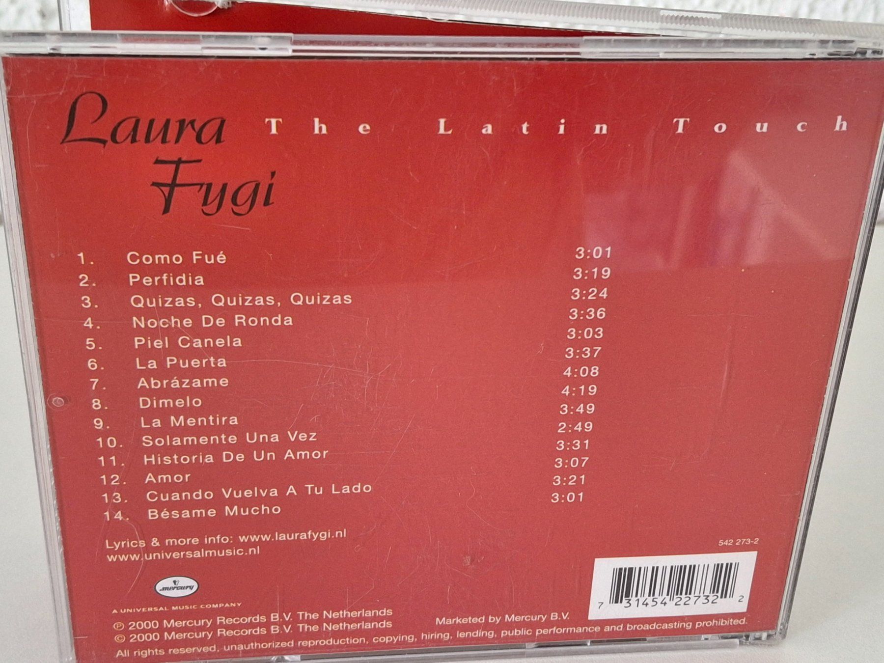 CD: CD Laura Fygi - The Latin Touch / Jazz Smooth – Usato da Aarberg venduto da Jackup1 1