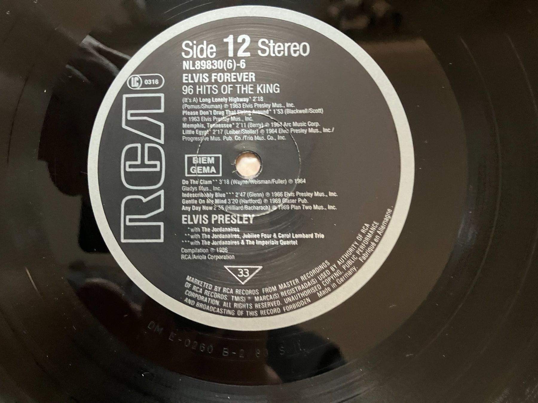 Dischi in vinile: Elvis Presley – Usato da Aarwangen venduto da Jukebox3 9