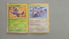 PokemonShining Celebi und Shining Lugia Promokarten aus 2017