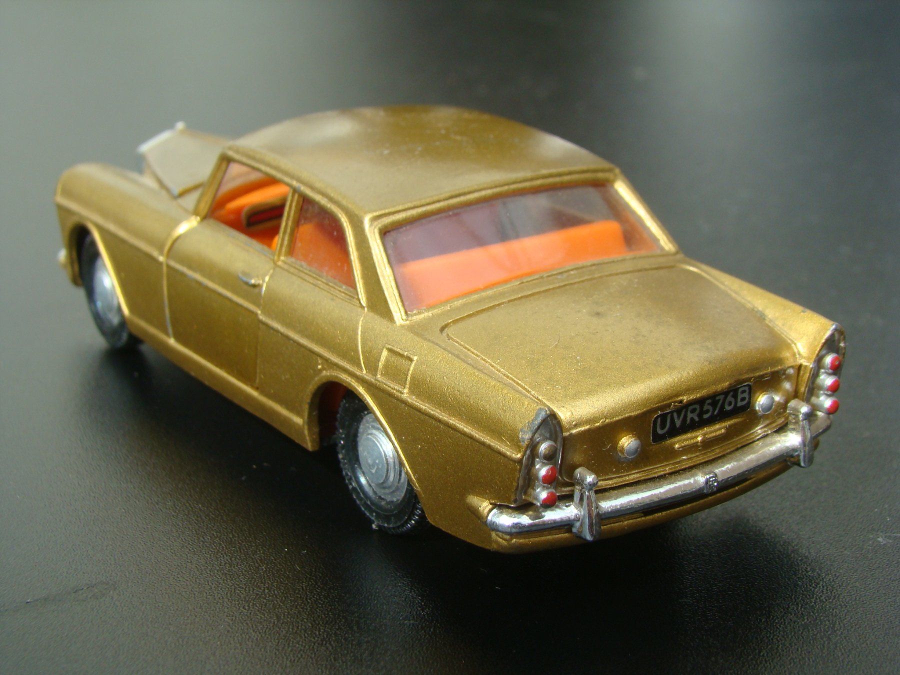 Dinky Toys Modellini d'auto: Dinky Rolls Royce Silver Cloud III gold Nr 127 selten – Usato da Walzenhausen venduto da Vanquish711 6