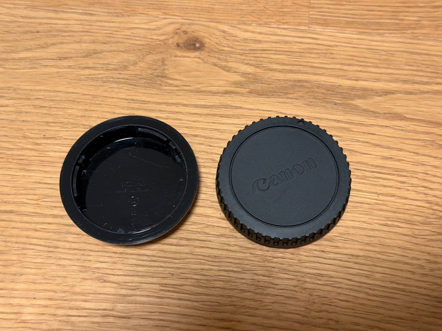 Canon Objektive: Canon EF Objektivdeckel set – Gebraucht aus Birmensdorf ZH von SkiByte