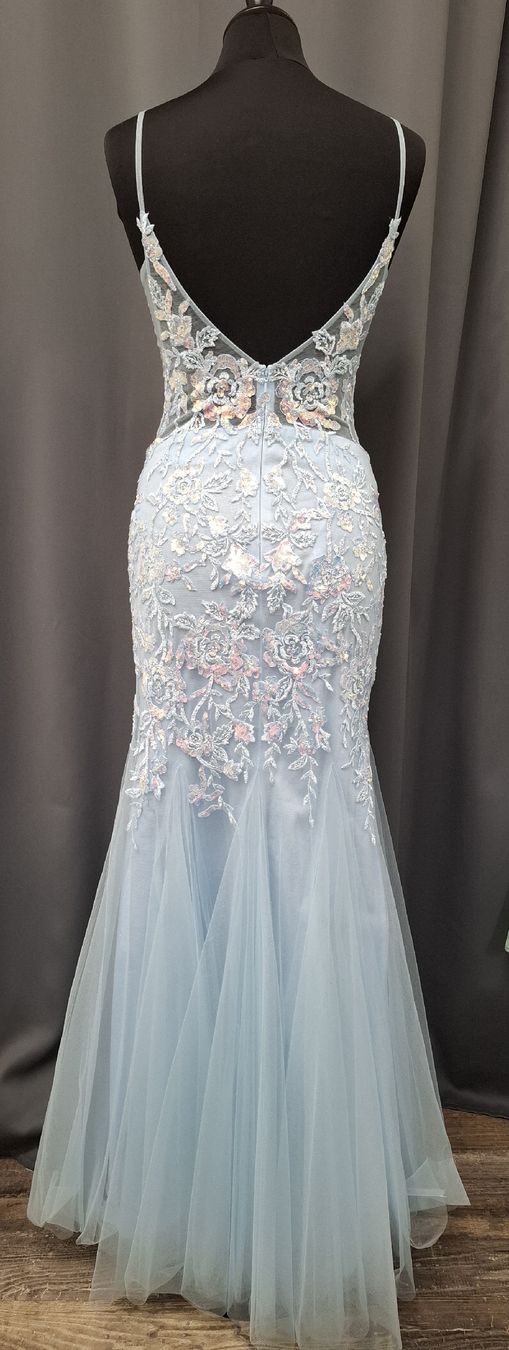 Vestiti: Neues, hellblaues Abendkleid, Grösse 36, perfekt! – Nuovo (secondo la descrizione) da Uster venduto da VMT. 4