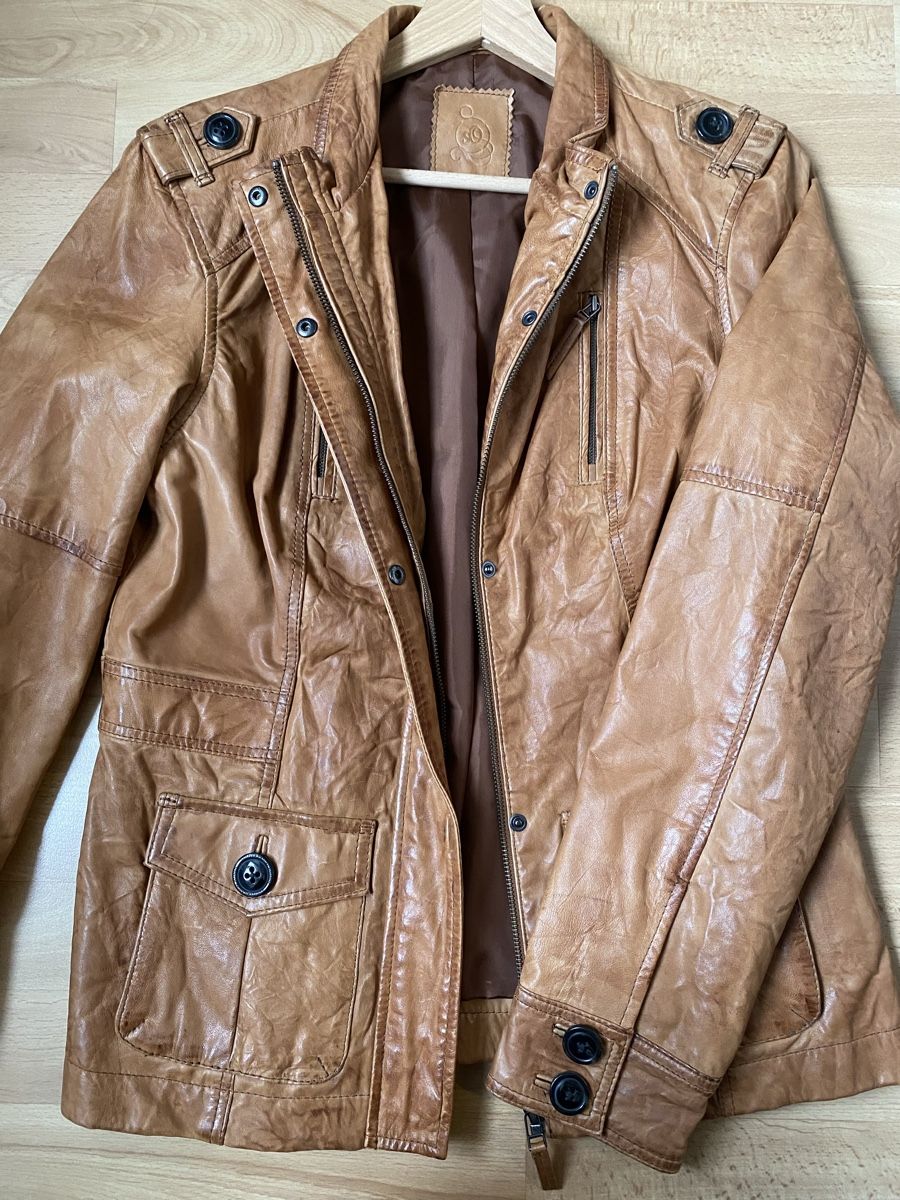 S.Oliver Giacche: Veste en cuir brun s.Oliver – Usato da Crissier venduto da Fiona_yz23 4