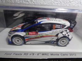 Spark 1:43 Ford Fiesta RS WRC Rallye Monte-Carlo 2012