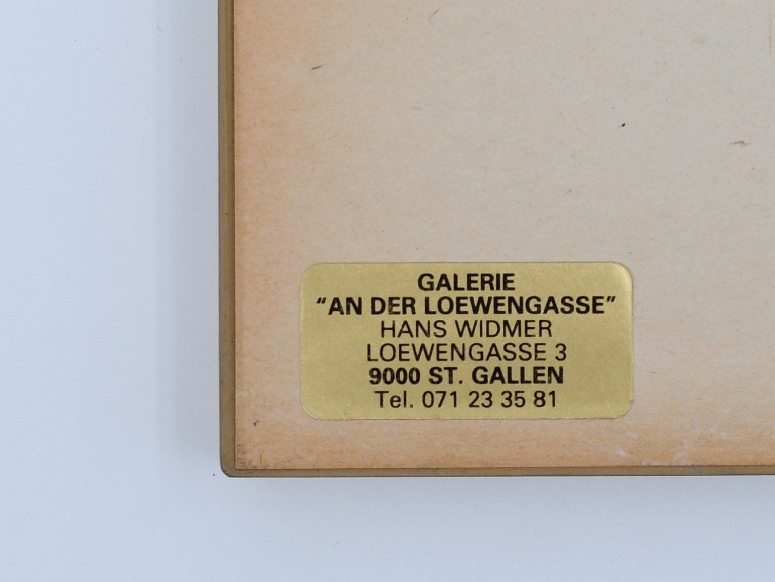 Cartoline postali: Alte Ansichtskarte St. Fiden mit Goldrahmen – Usato da Dürnten venduto da pema28 5