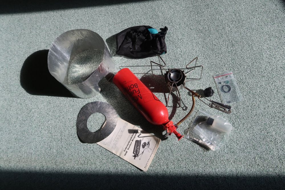 MSR Dragonfly Euro Combo Kocher - Mehrstoffkocher Mit Brennstoffflasche