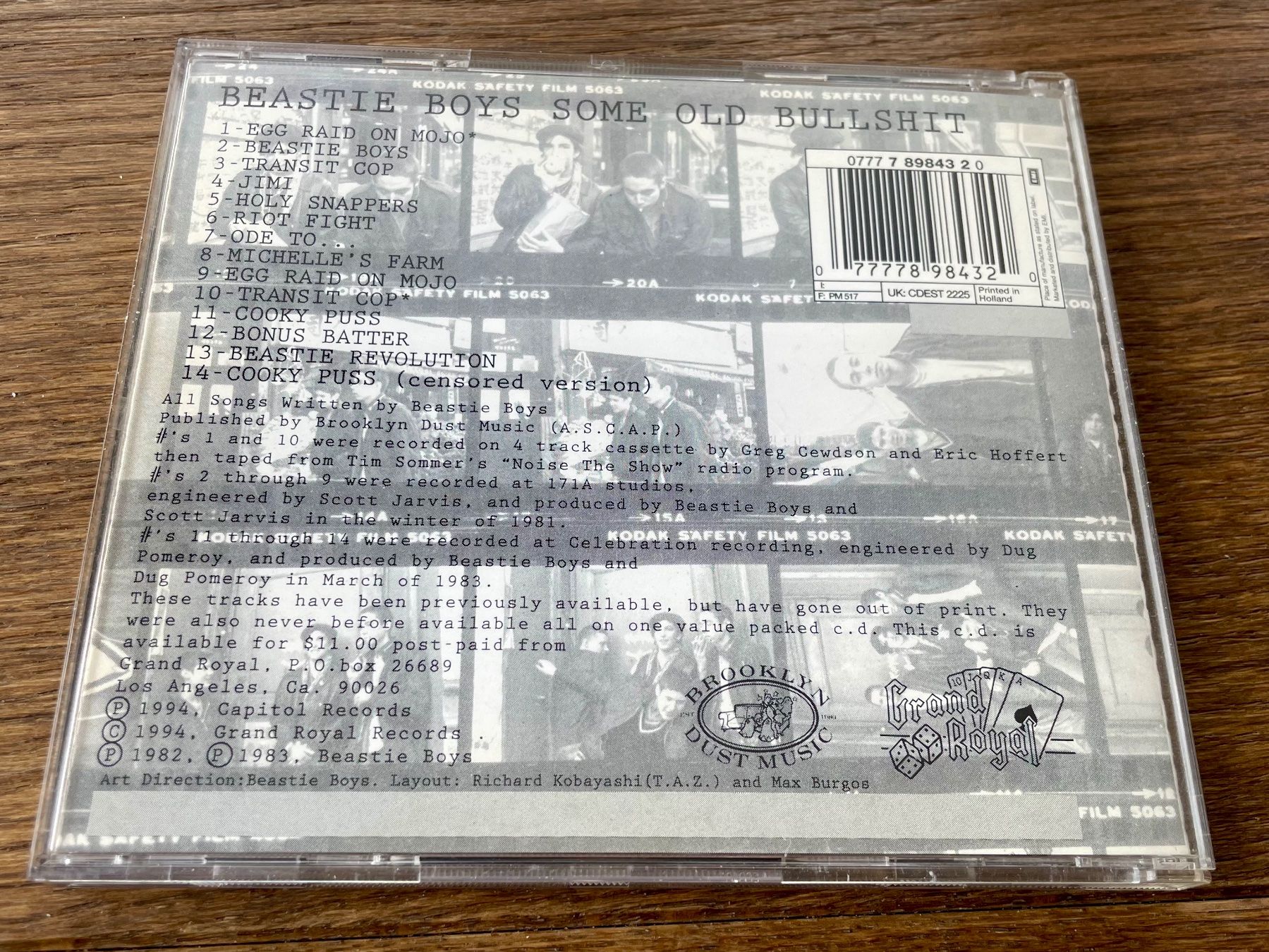 CDs: Beastie Boys - Some old Bullshit - CD – Gebraucht aus Pontresina von il-bain 1