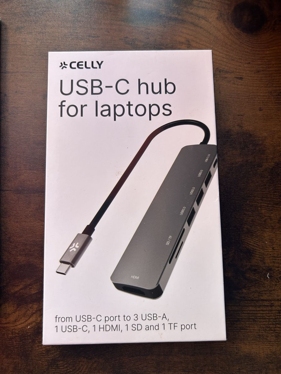Hub & Switch: Celly HUB USB-C 7 Ports – Nuovo e nell'imballaggio originale da Boniswil venduto da sim_7zhp