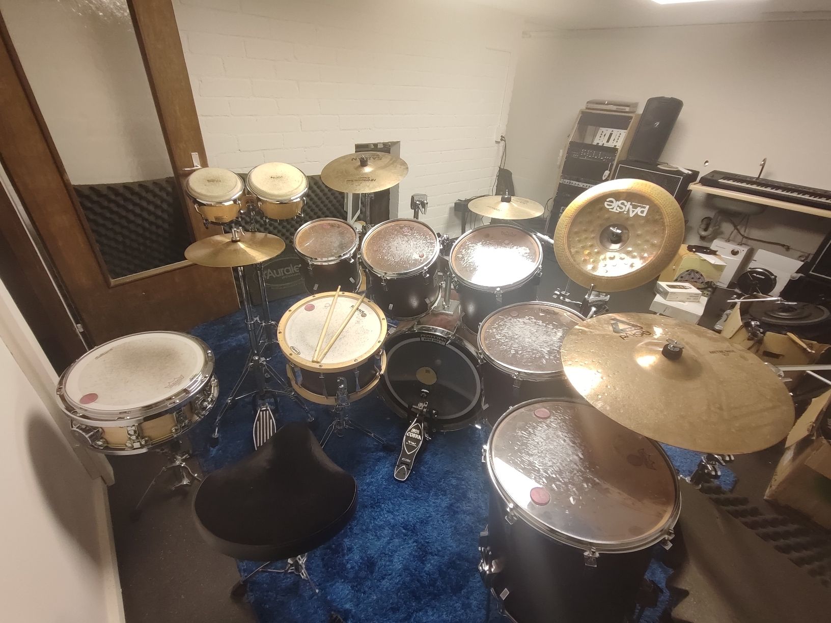 Sonor Musikinstrumente: Sonor Schlagzeug, gut erhalten Mahagoni  – Gebraucht aus Gelterkinden von ema_7xpz