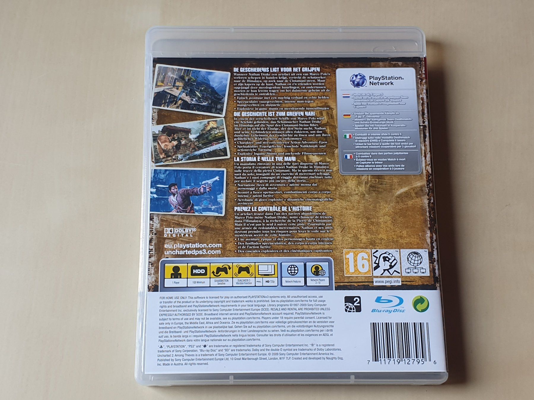 Sony Giochi: Uncharted 2 – Usato da Stansstad venduto da collectorsshop 1