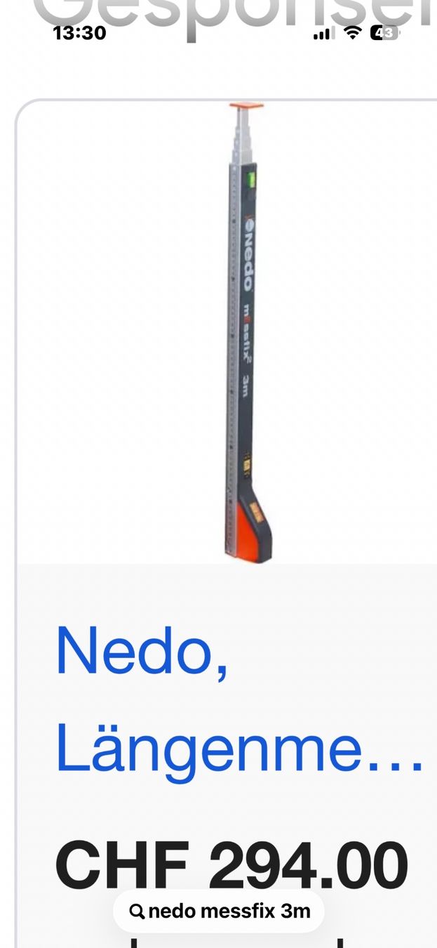 Nedo Messen: Nedo Winkeltronic und Messfix Längenmesser im Set – Gebraucht aus Wangs von Matchless47 8